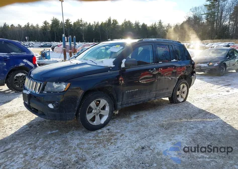 2015 Jeep Compass Sport from USA, damaged, VIN 1C4NJDBB7FD258641